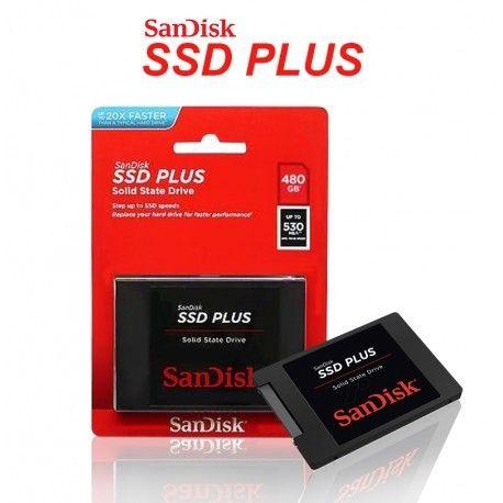 Hd Ssd Sandisk Plus 480Gb 535Mb/S Sata 3 - HD SSD - Magazine Luiza